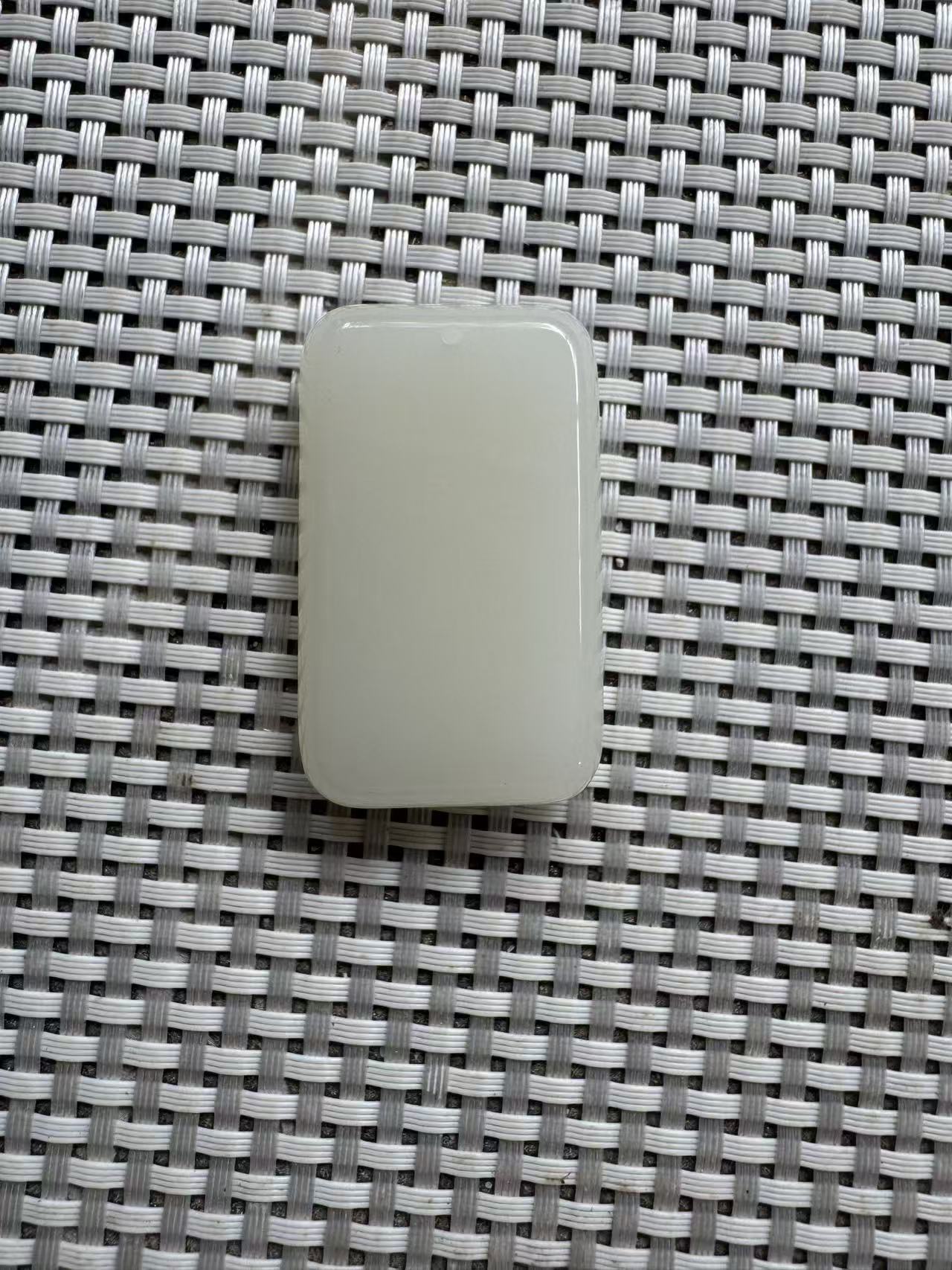 新款！新疆精品山料青白无事牌！