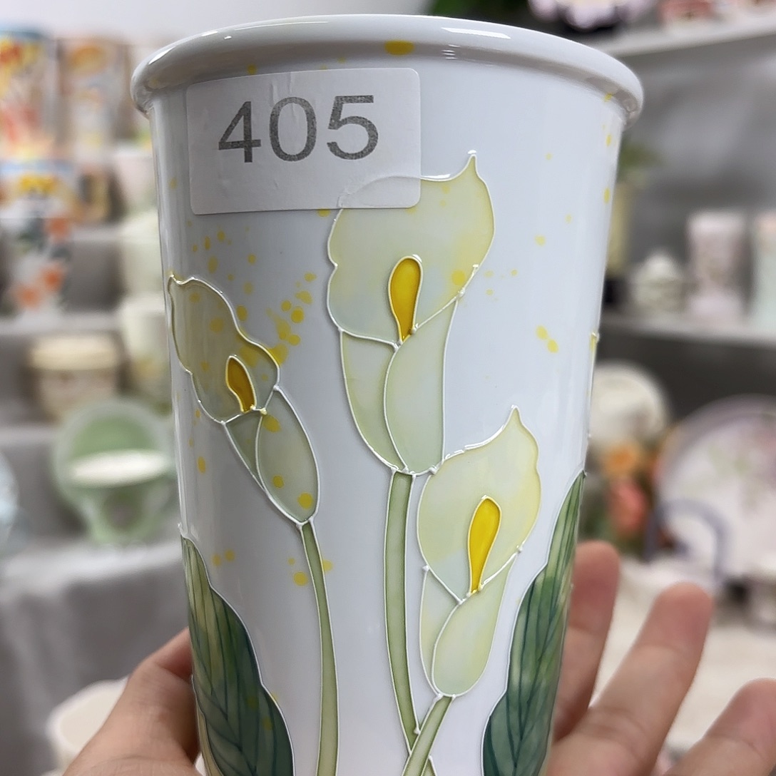 手绘高温釉下彩陶瓷