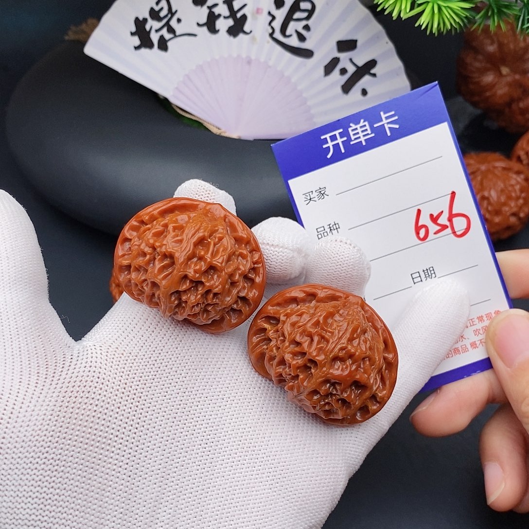 文玩核桃把件43宫灯656
