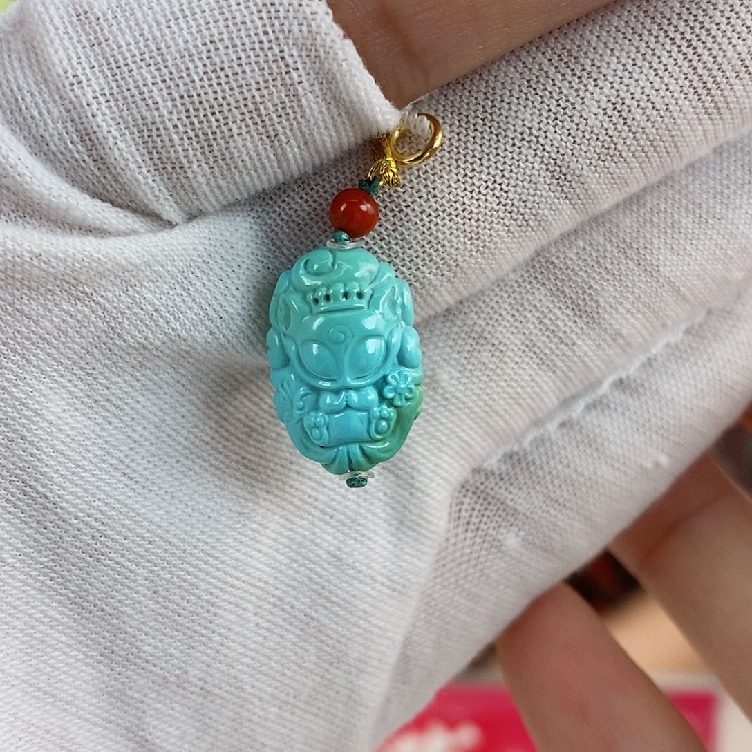 绿松石珠宝奇石未镶嵌