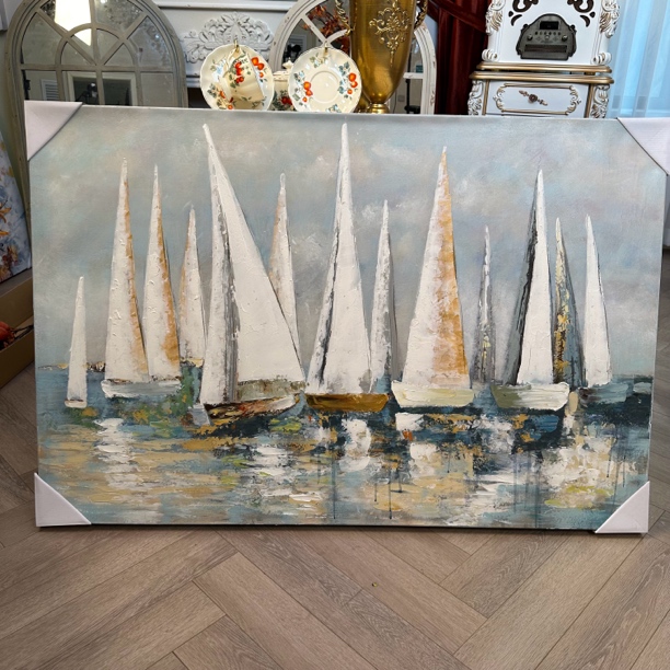 [再购家具]精品轻奢 油画 115/76 新疆包邮