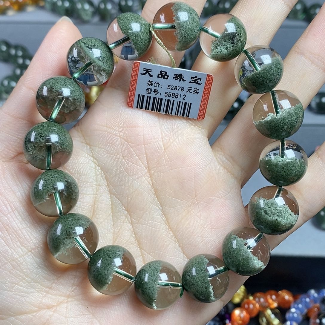 手链水晶未镶嵌绿幽灵558812