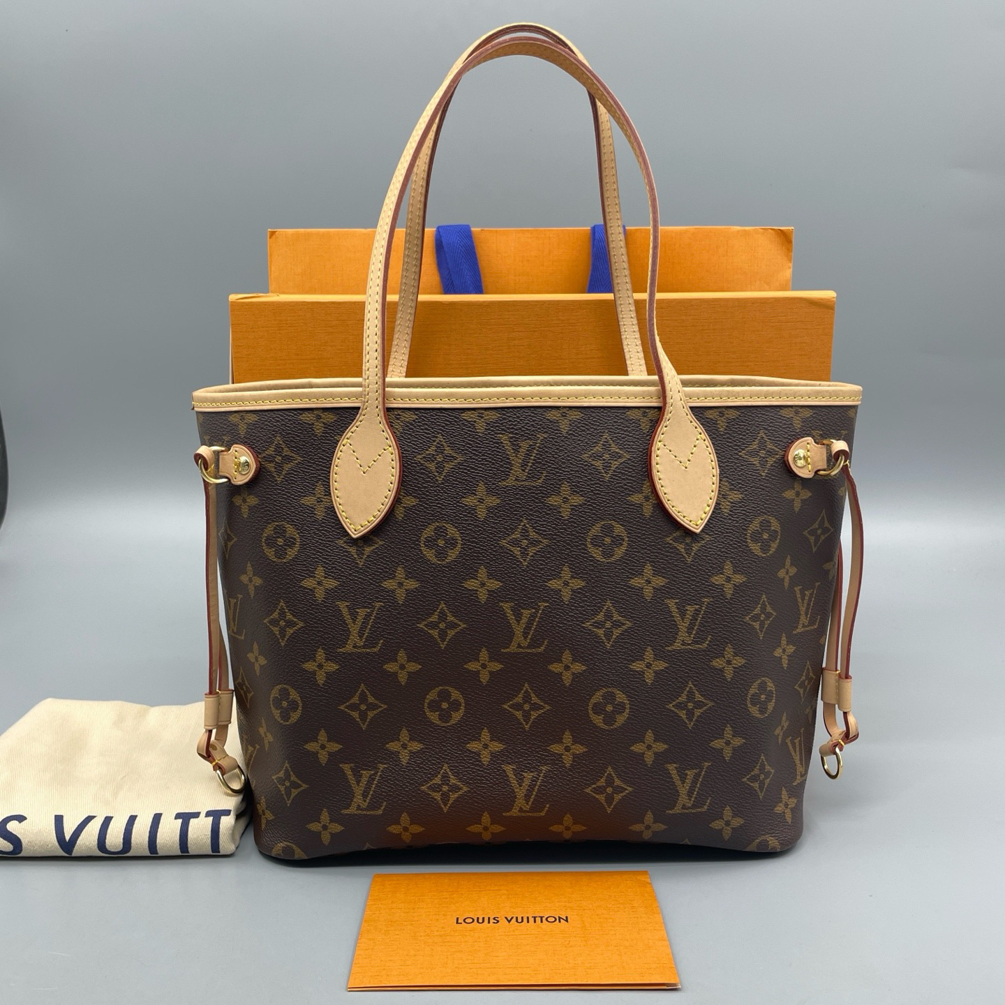 95新 LouisVuitton/路易威登 购物袋 带25年票 芯片 28*22 A29