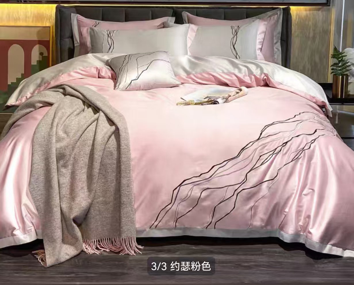 高端轻奢长绒棉匹马棉埃及棉欧式简约单品套件 以主播讲解为准