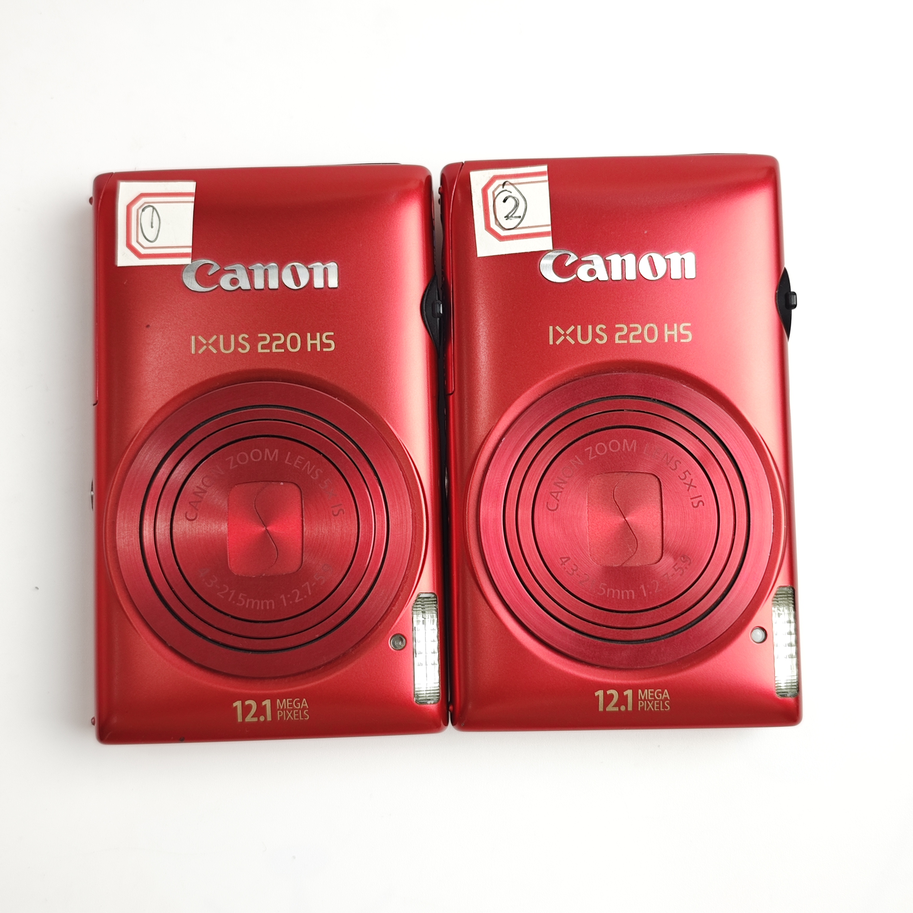 95新 Canon/佳能 ixus220红色清冷感氛围感带实况1200w像素+原充