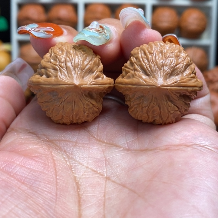把件文玩核桃小红帽