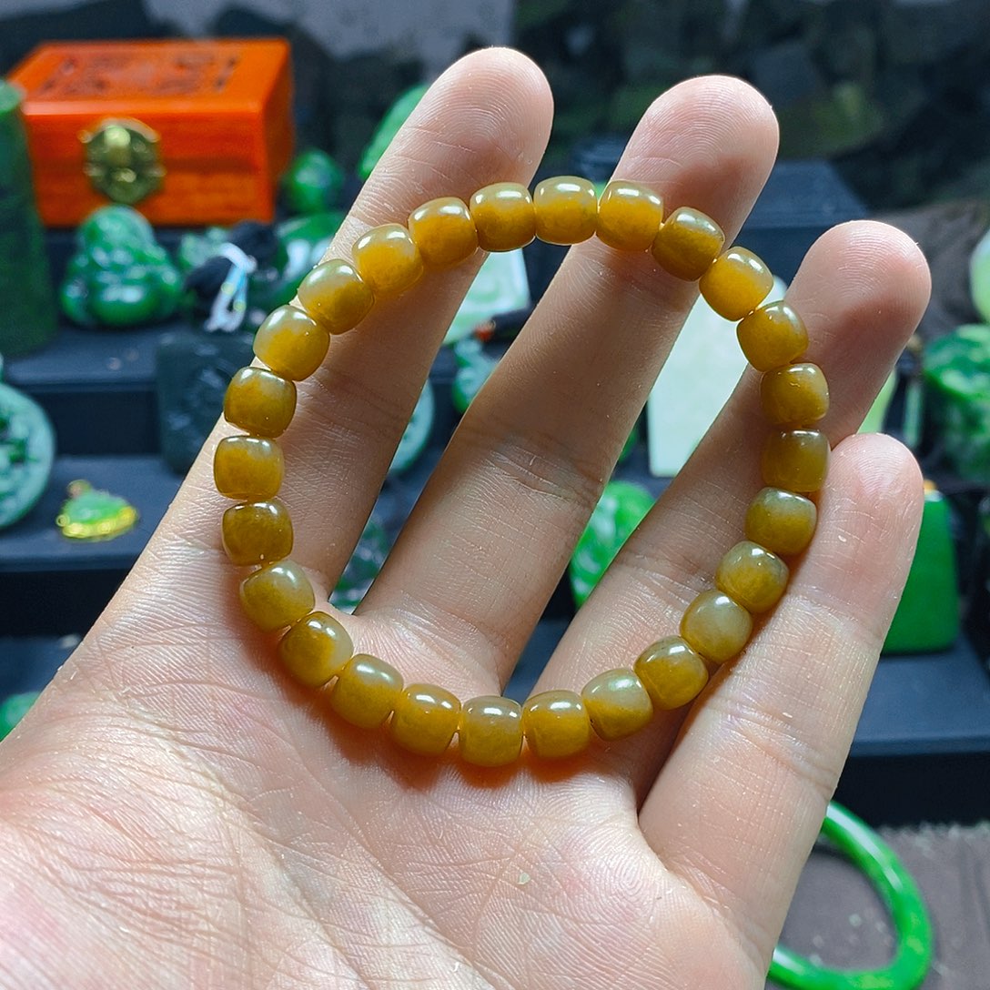 未镶嵌和田玉（糖玉）珠宝半成品
