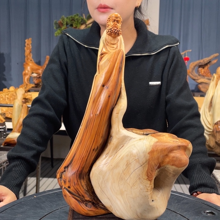 柏木（崖柏）随型摆件