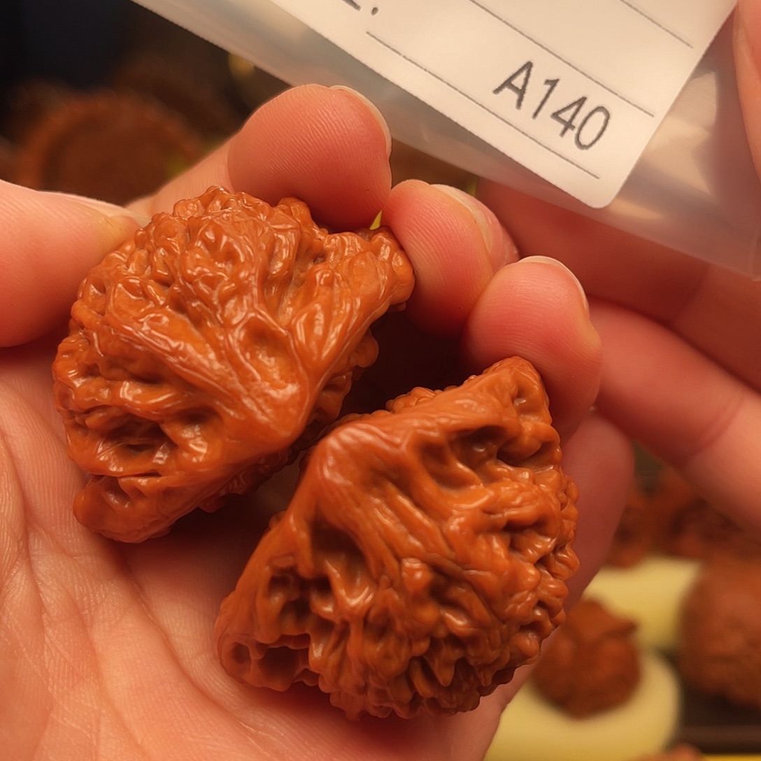 ****吊坠桃核蛇头蛇头