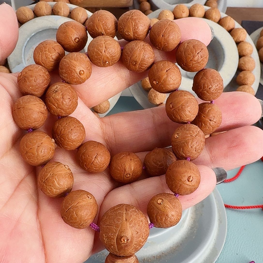 凤眼菩提手串12.5mm手持放漏，91@1604