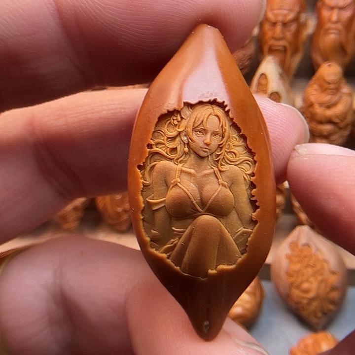 吊坠橄榄核20尺寸的