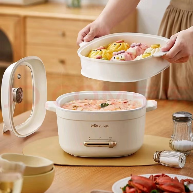 未使用 小熊U机 电煮锅电热锅电煮锅DRG-E30U8