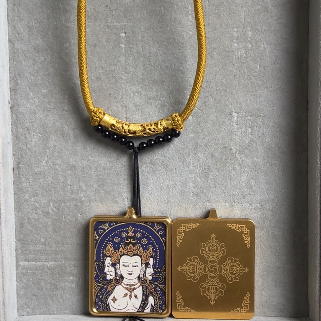 吊坠卡*！单面铜壳大日