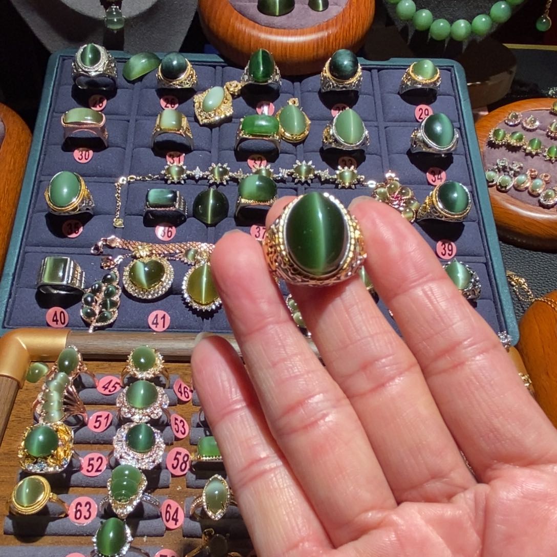 和田玉戒指银S925镶嵌龙**代