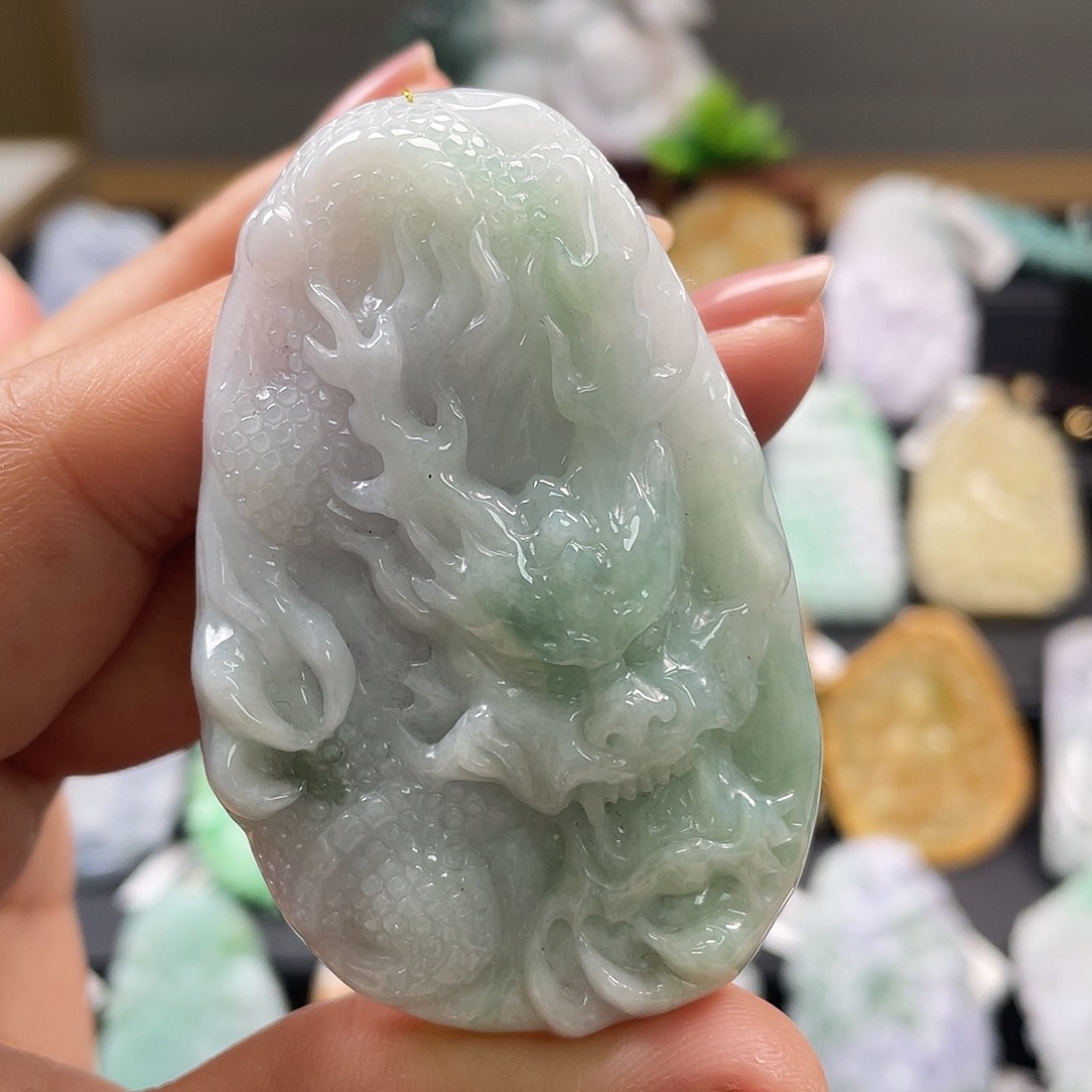 翡翠吊坠(不含链)未镶嵌
