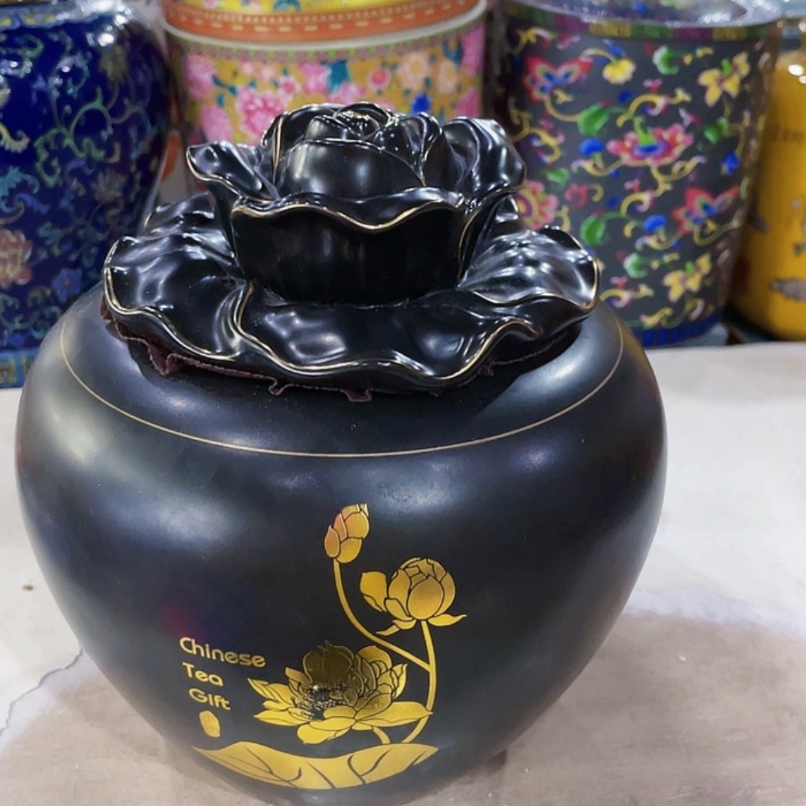 【闪购商品】罐陶瓷茶叶罐密封罐