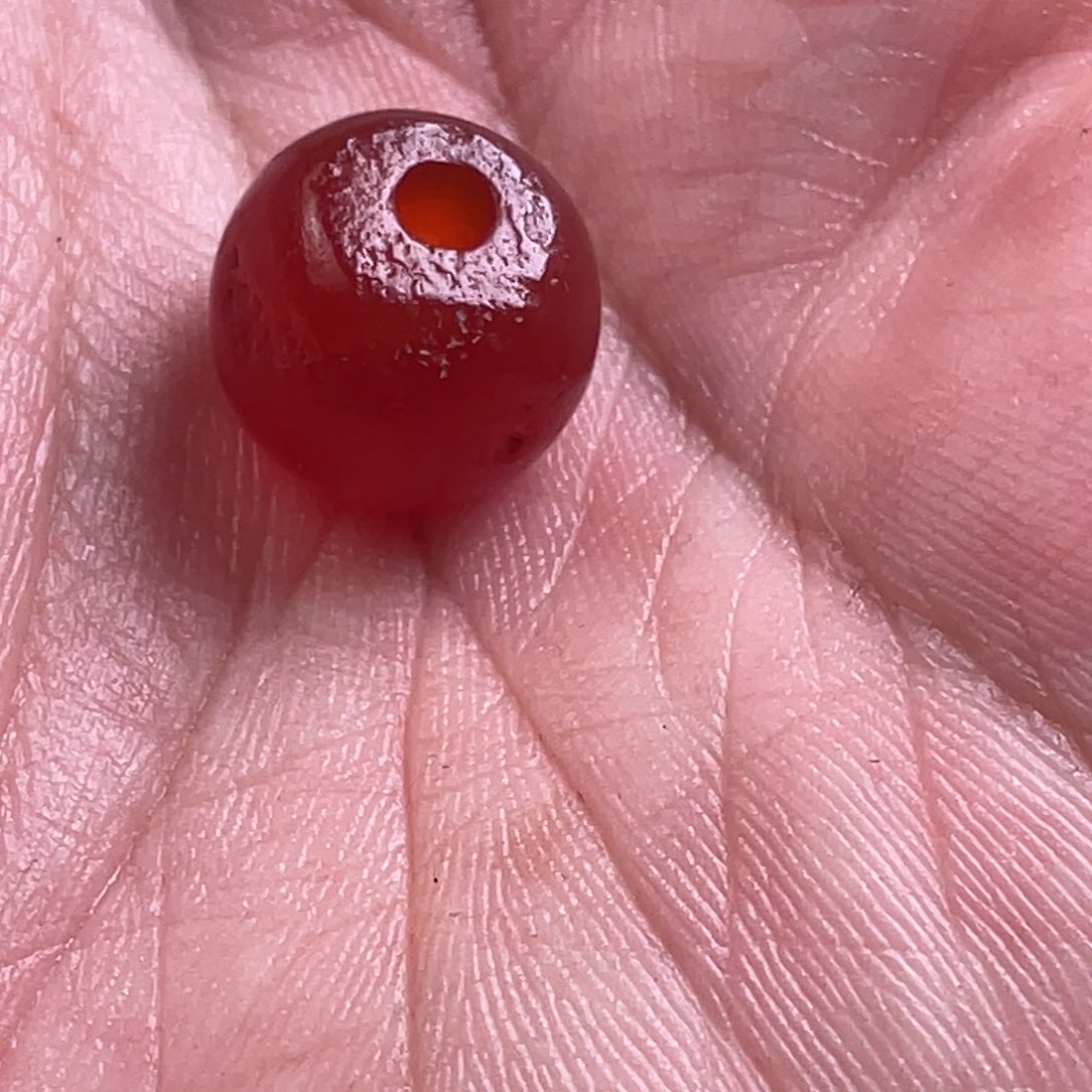 闹***鬼玛瑙/玉髓未镶嵌颈饰