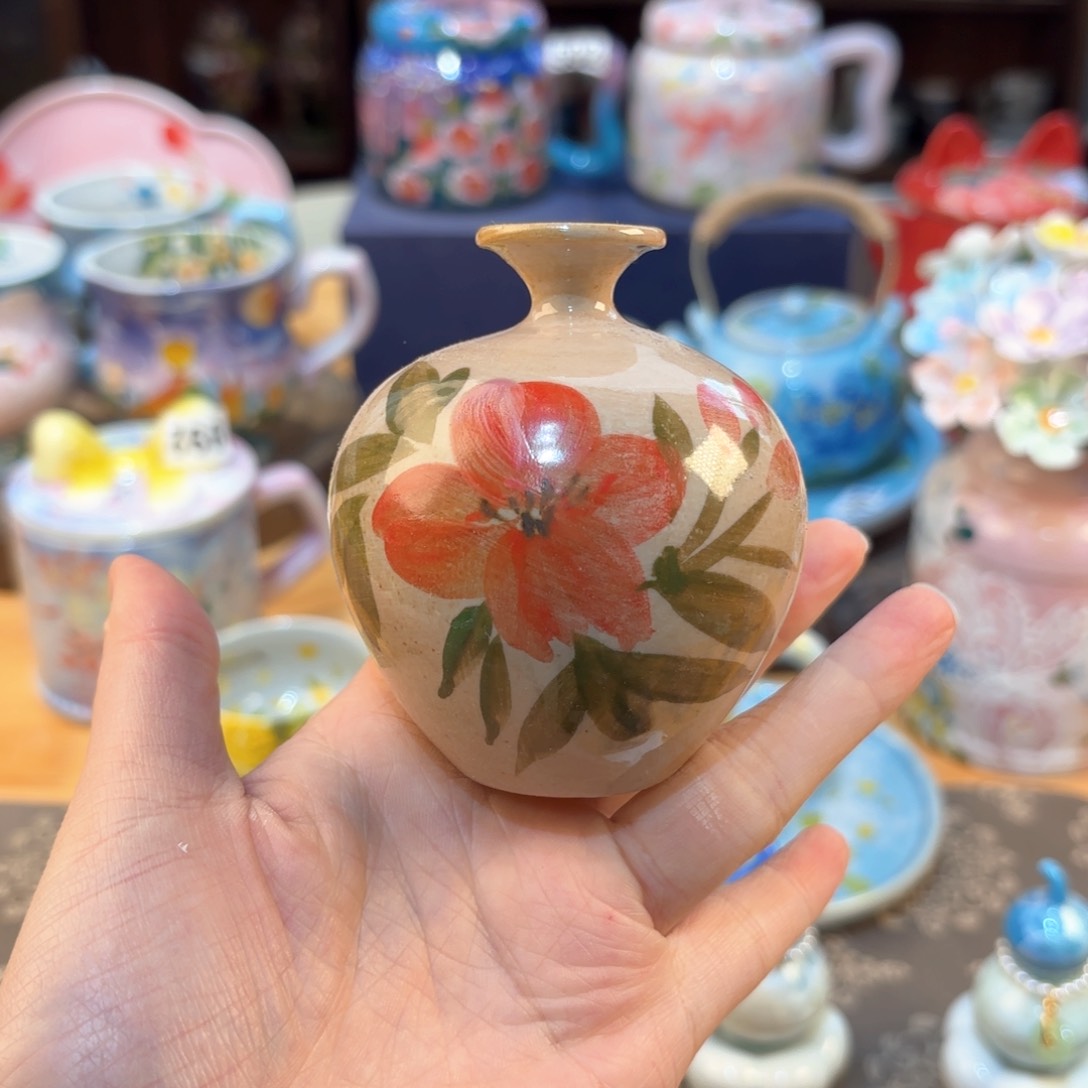 景德镇手绘高温釉下彩陶瓷茶具