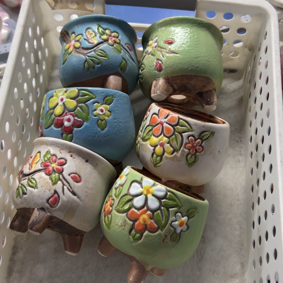 陶瓷多肉小花盆@@27