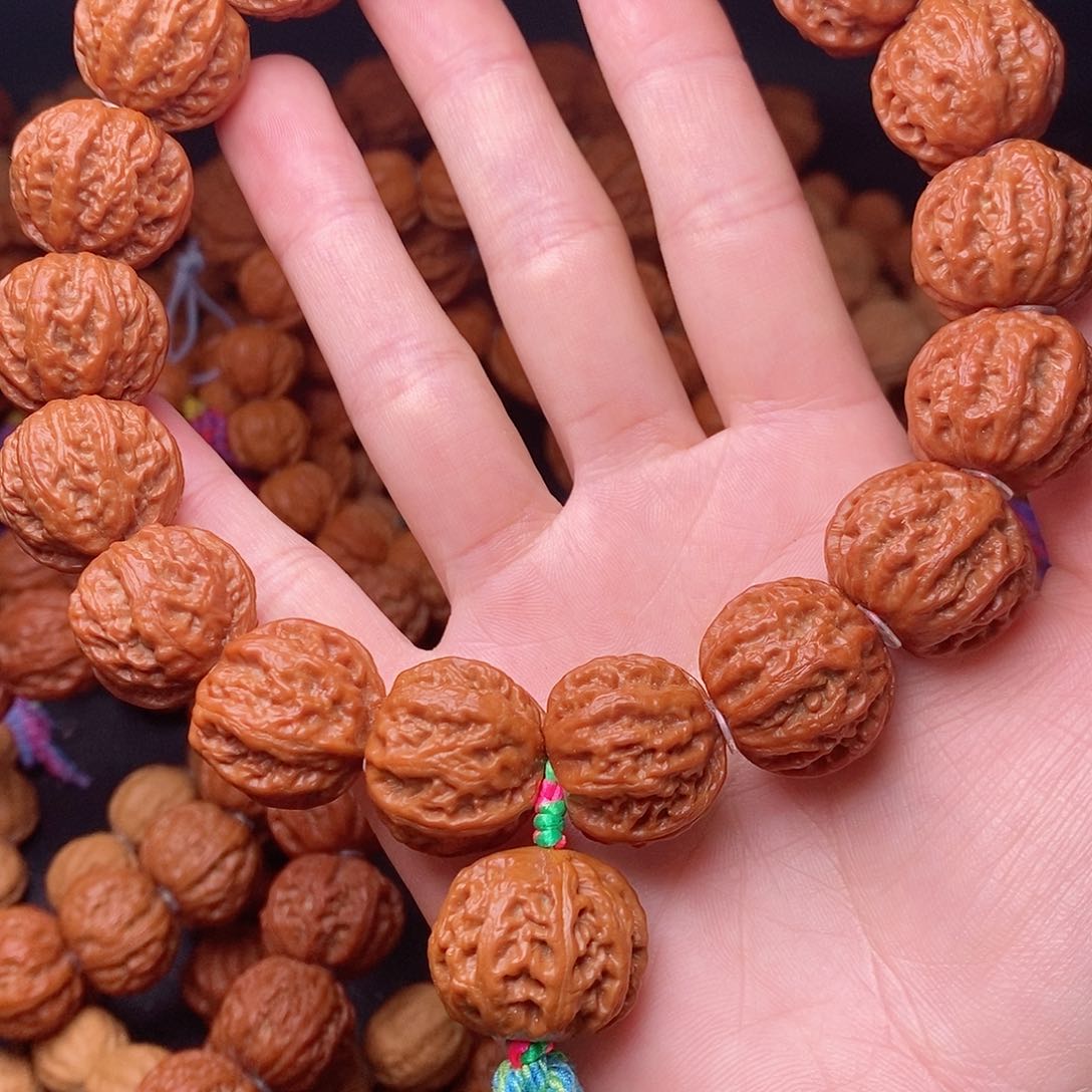 【闪购商品】文玩核桃吊坠M**?珊瑚22