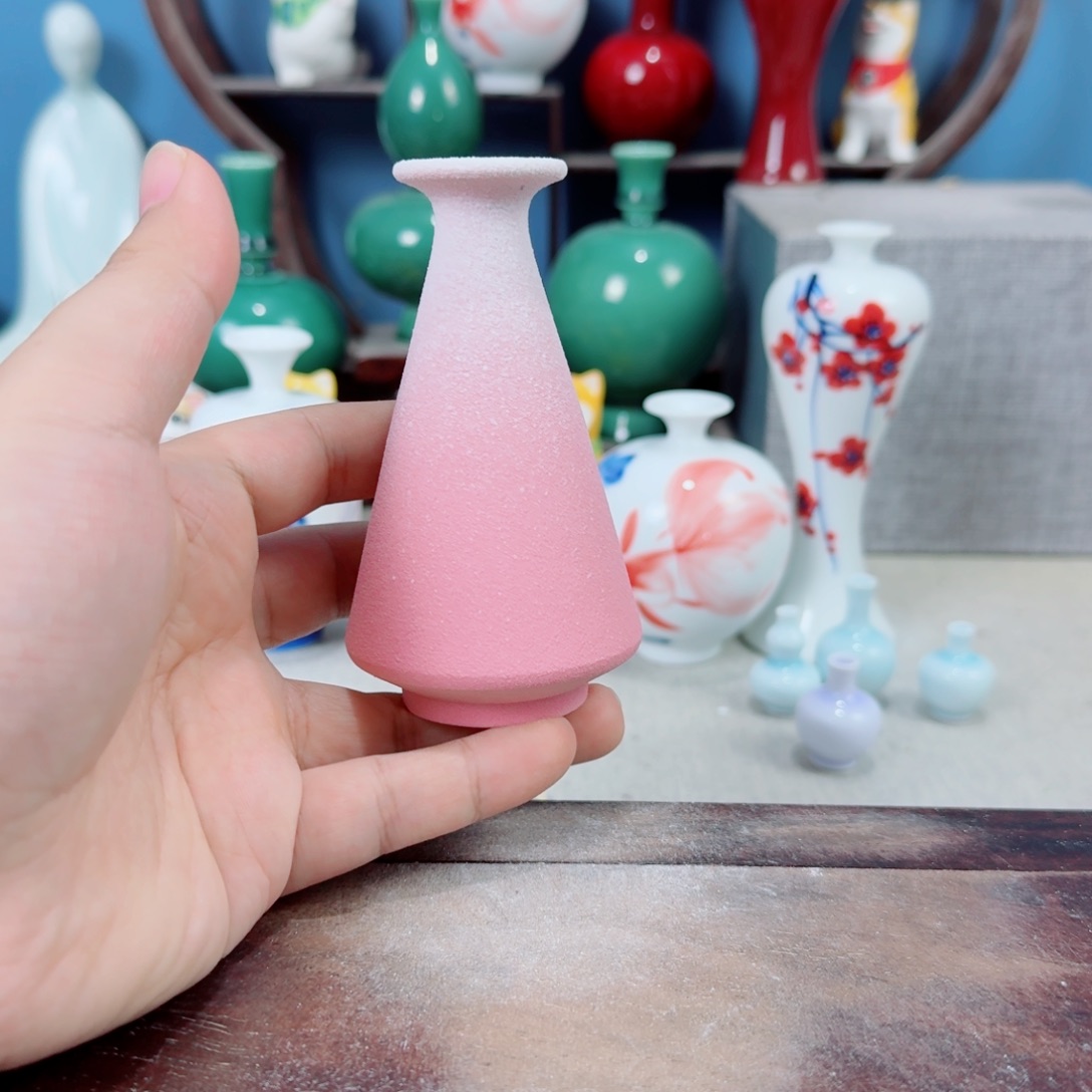 陶瓷手工小花器摆件