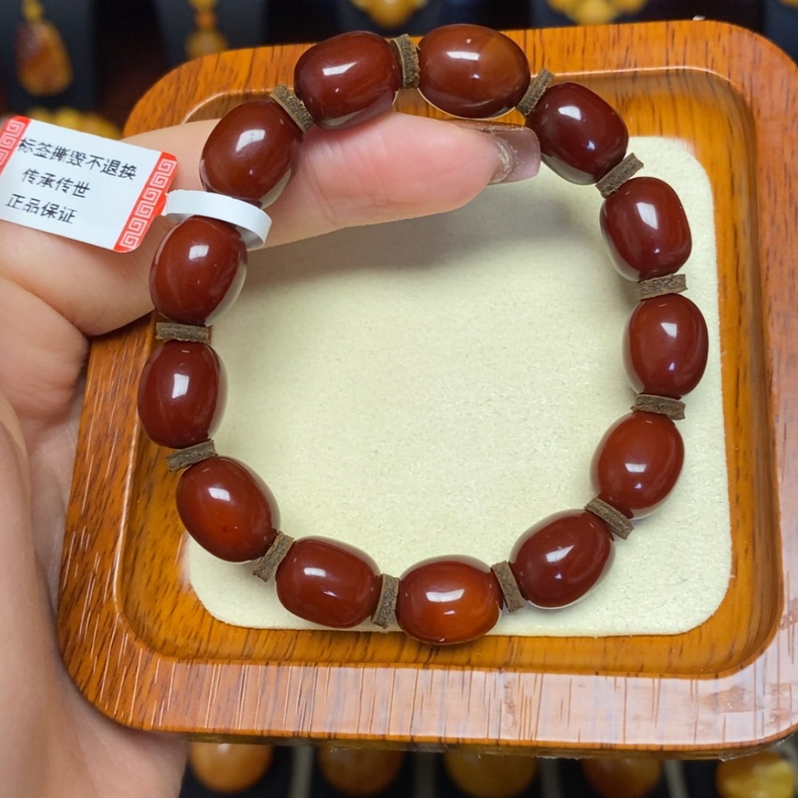 【闪购商品】蜜蜡手链未镶嵌手串