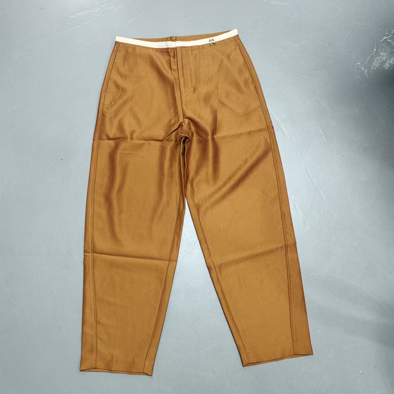 【南油玲姐】南瓜色休闲裤8869