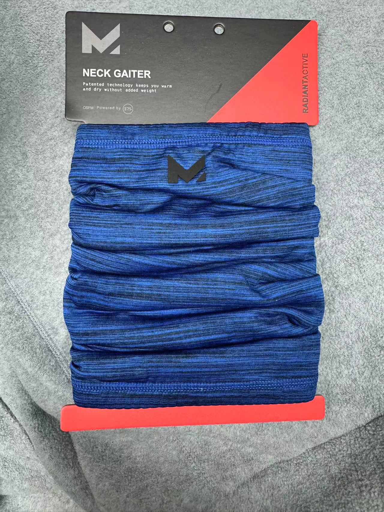 √厚款健身骑行休闲风围脖保暖不起球欧美风围巾吸汗