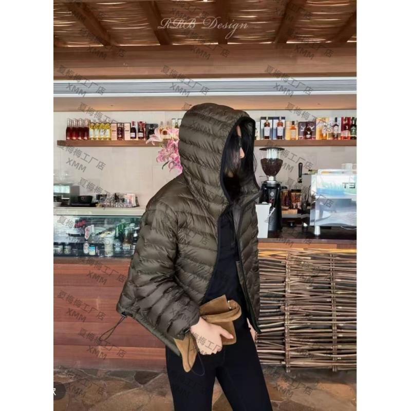 XMM.《排骨三星鹅绒》冬款时尚百搭潮流洋气休闲保暖鹅绒羽绒服9137