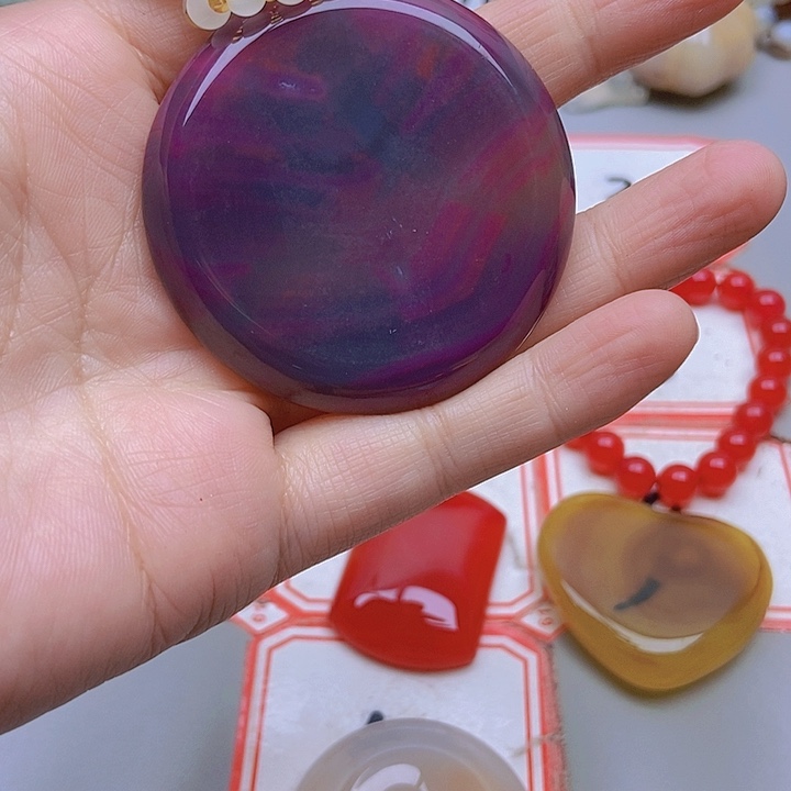 【闪购商品】未镶嵌玛瑙/玉髓珠宝半成品俊*