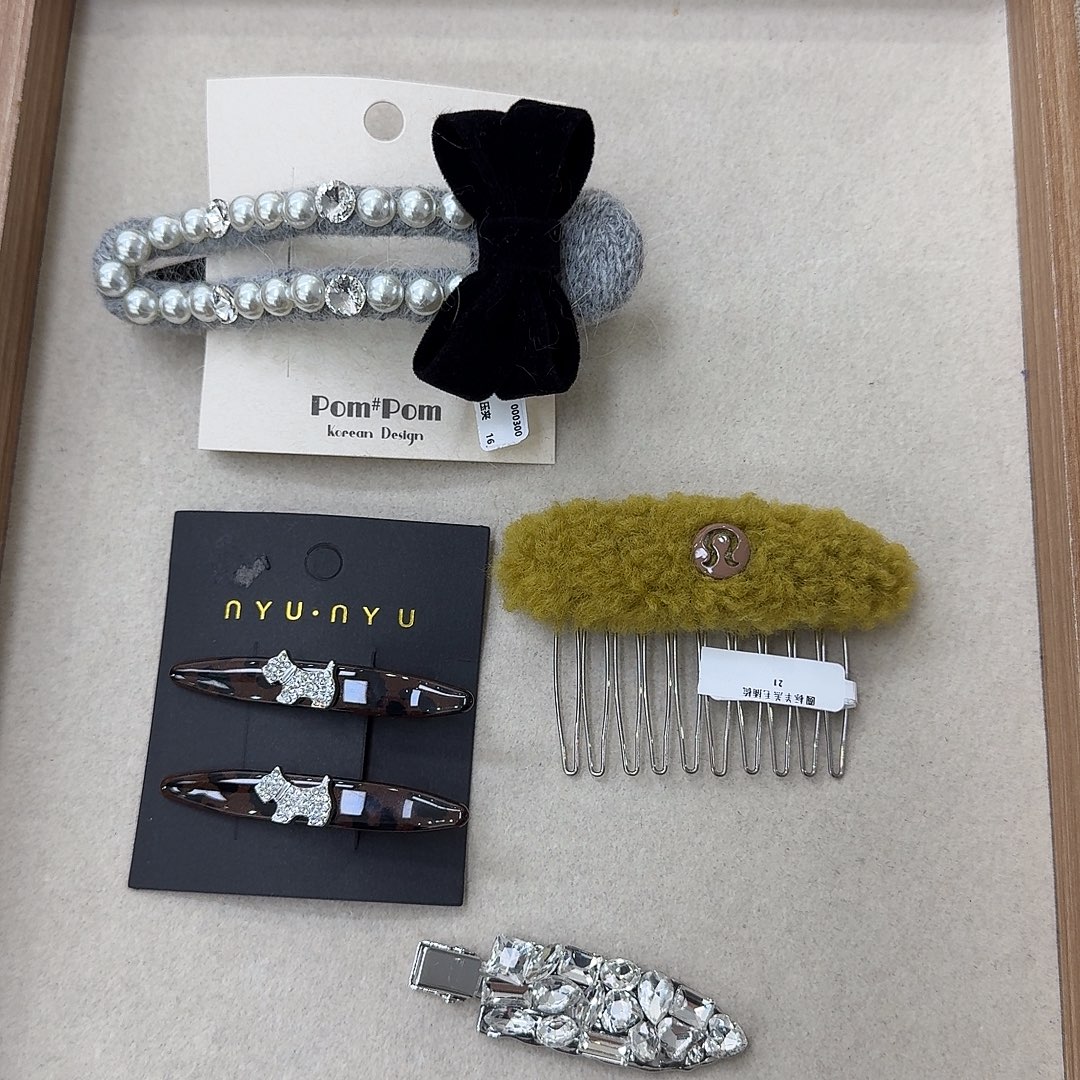 皮质铁合金夹子93