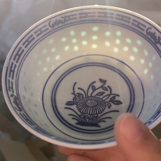 摆件陶景德镇高温玲珑陶瓷