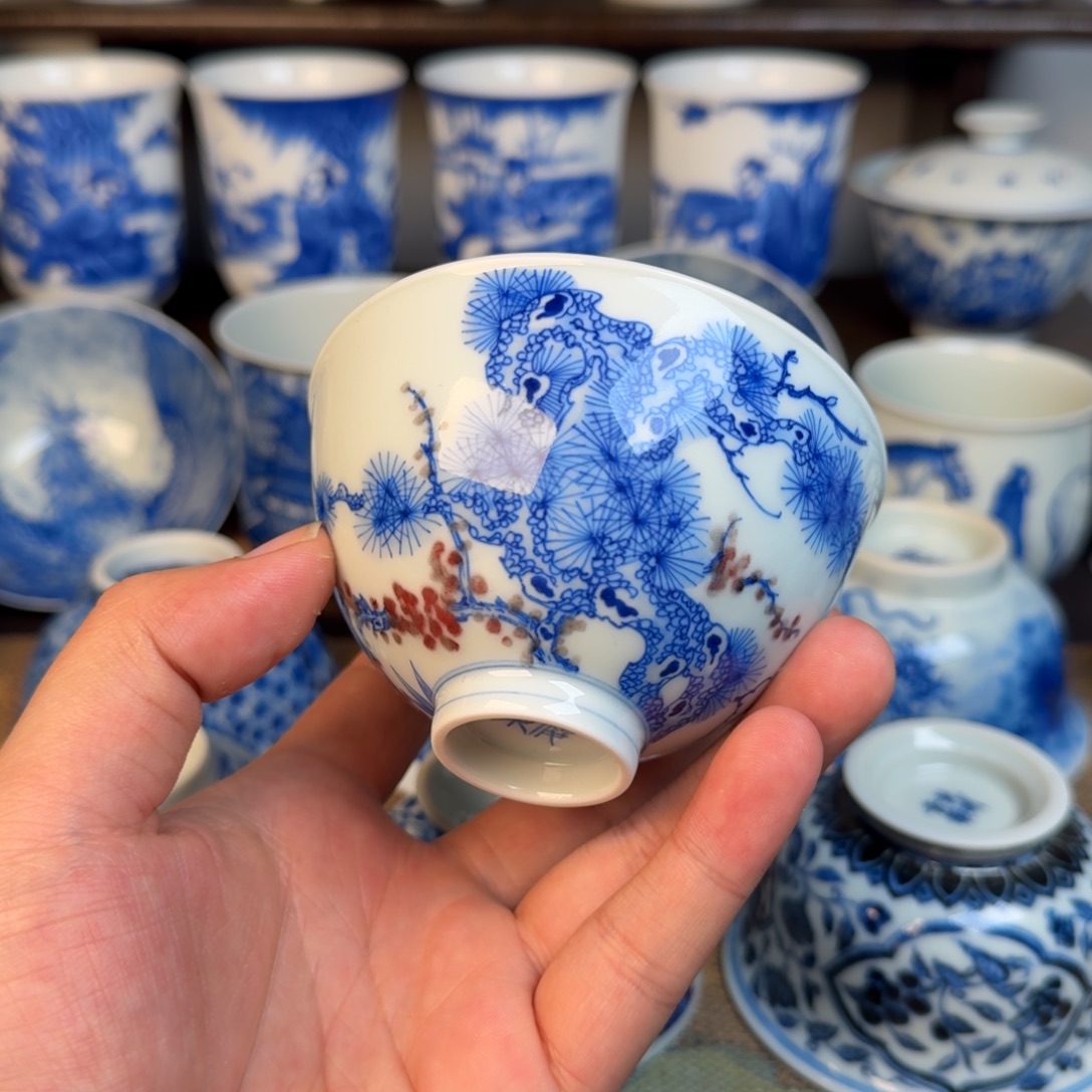 景德镇手工手绘茶器微瑕福利