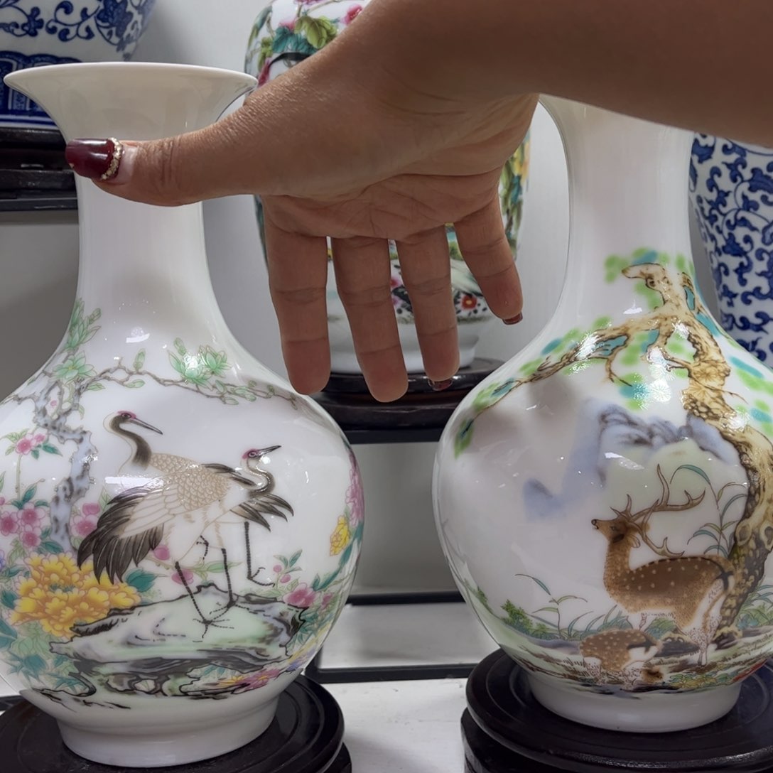 景德镇陶瓷花瓶摆件