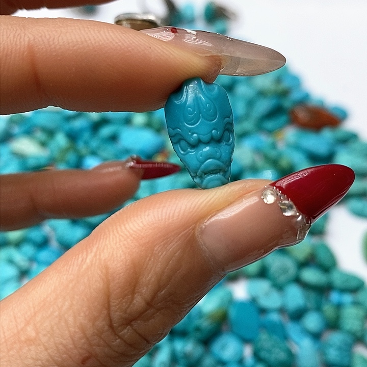 绿松石珠宝奇石未镶嵌