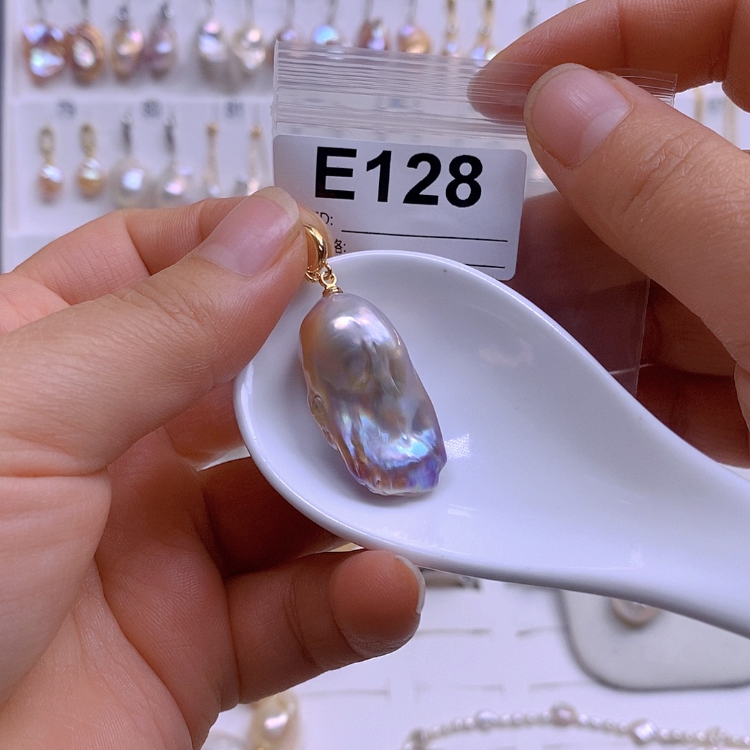 淡水珍珠颈饰银S925镶嵌