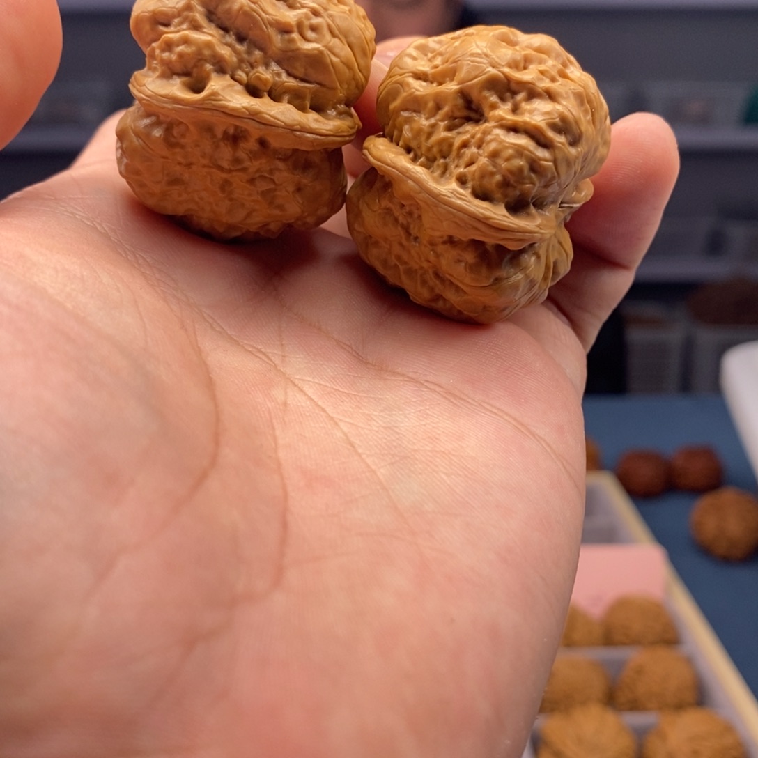 文玩核桃把件微修蛤蟆头37