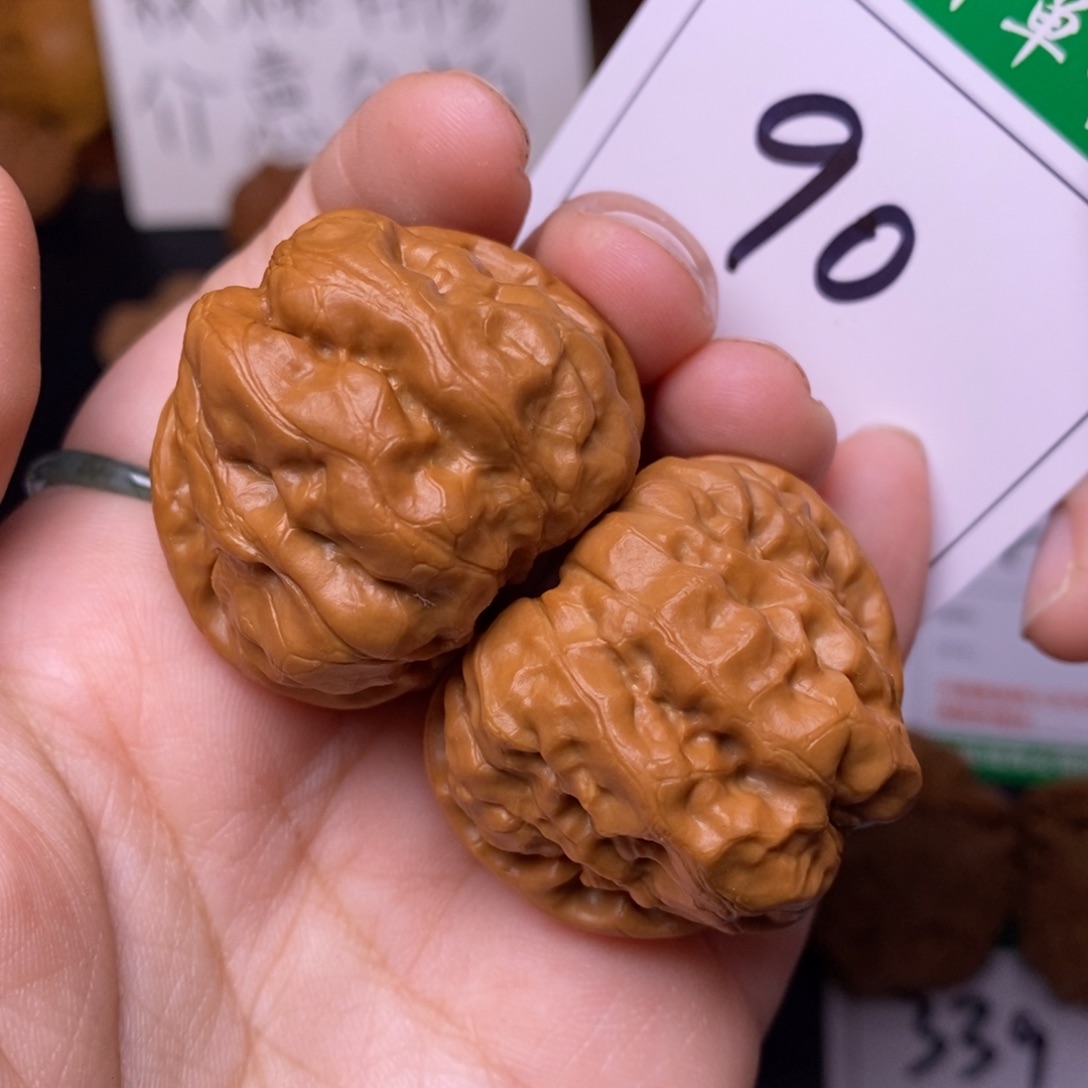 把件文玩核桃90蛤蟆头3.7