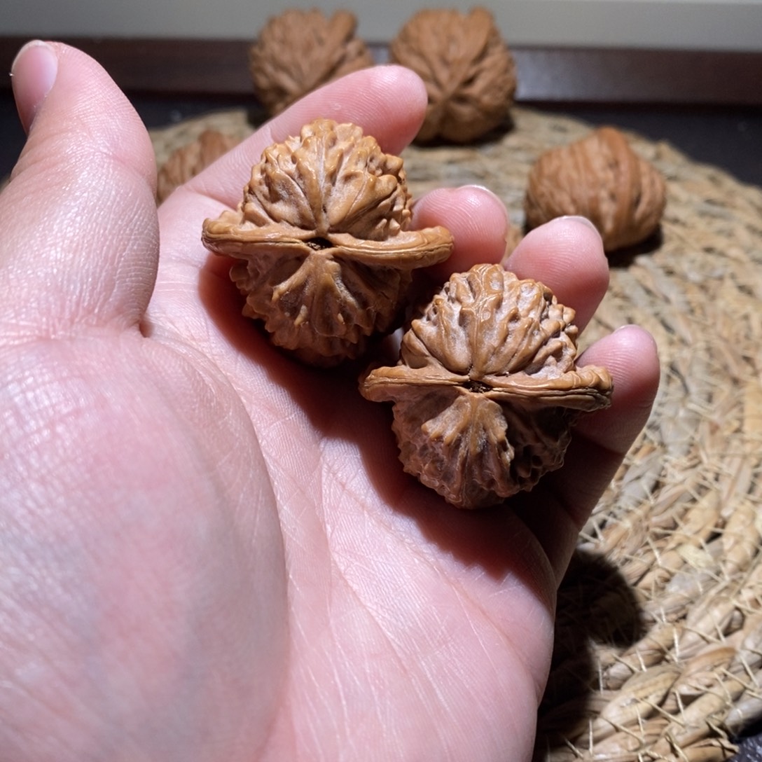 老***父桃核吊坠37全品大红袍