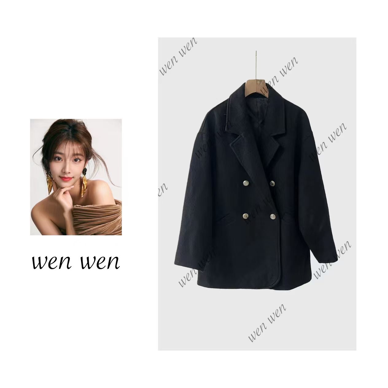 【文WENWEN】2025新款女装  A0240