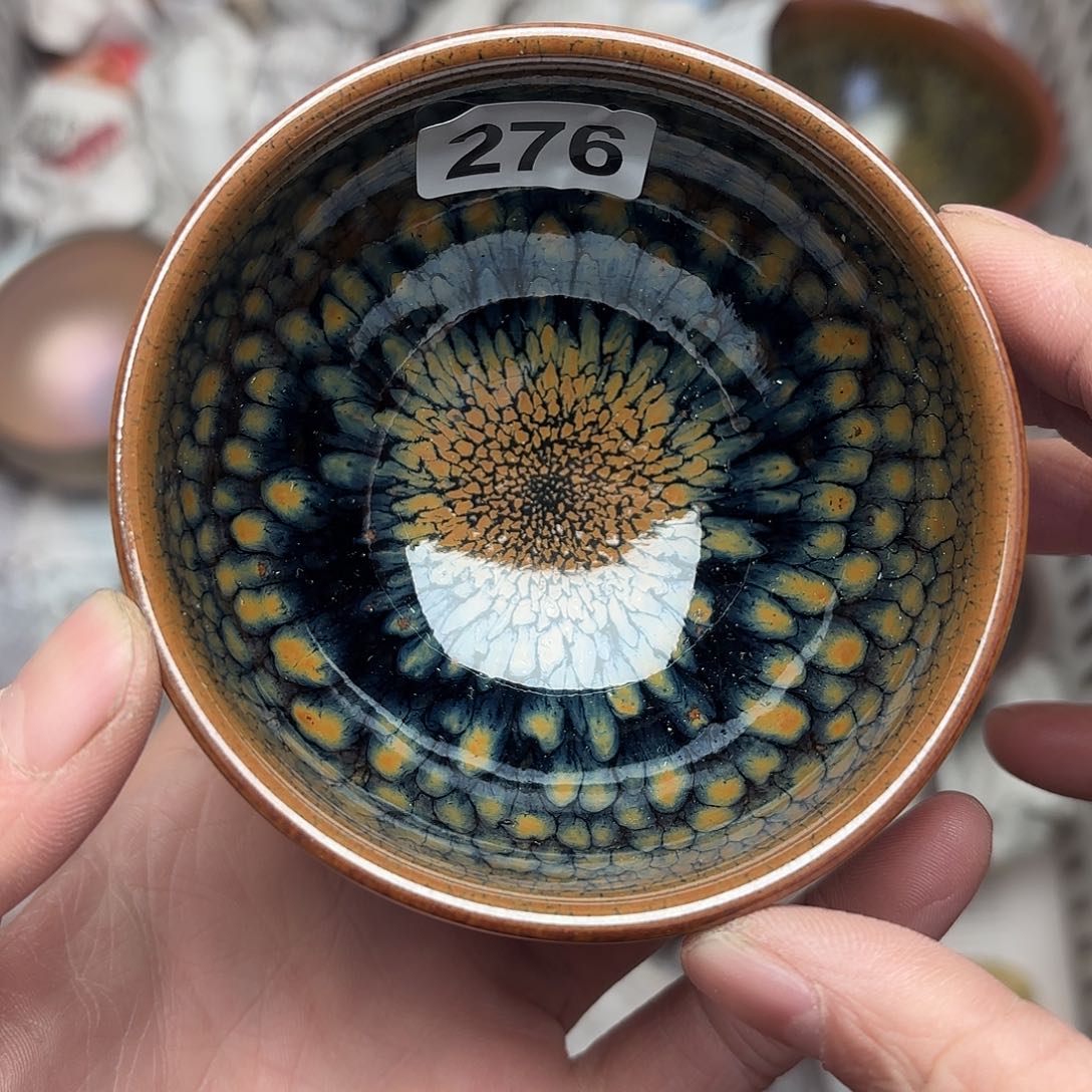 茶盏微瑕建盏主人杯一只