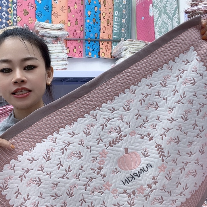 棉咖色小南瓜纯棉