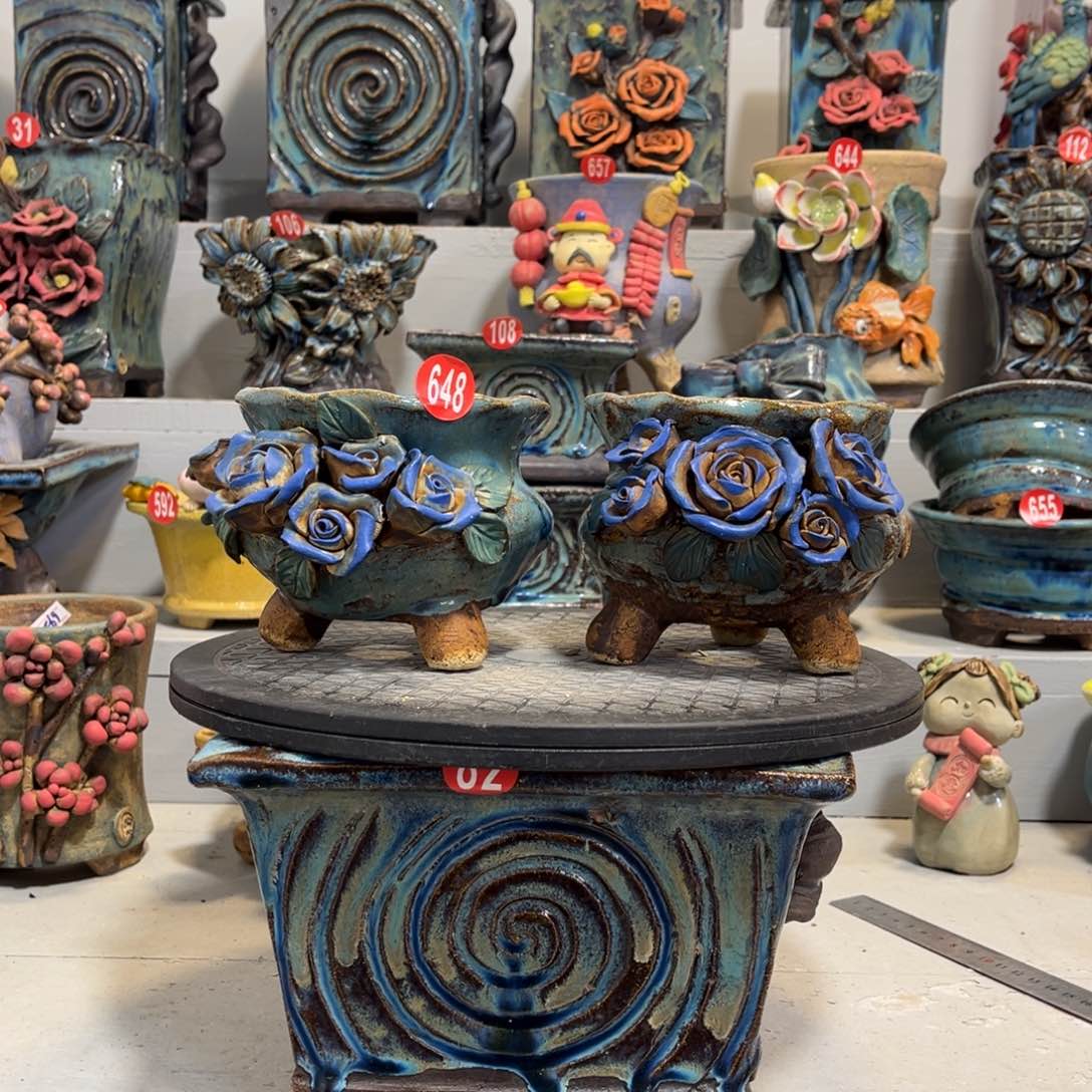 陶瓷福利648 号陶然花盆