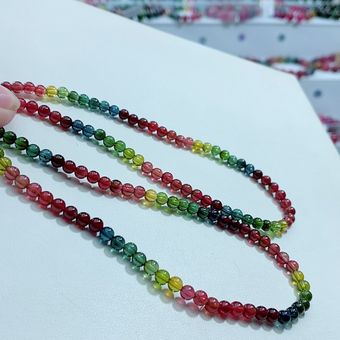 碧玺手链未镶嵌手链