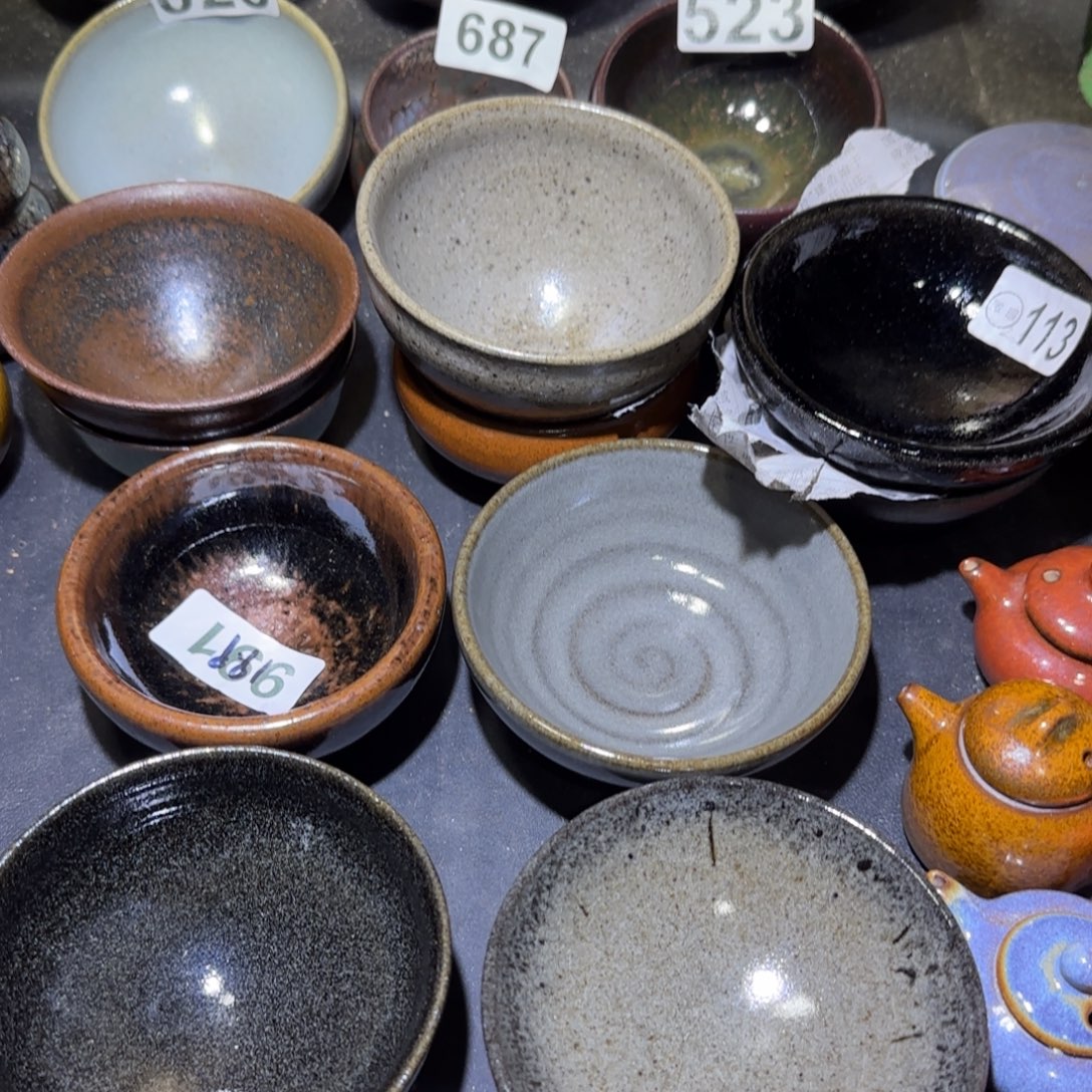 阿***稳茶盏福建盏茶器8个