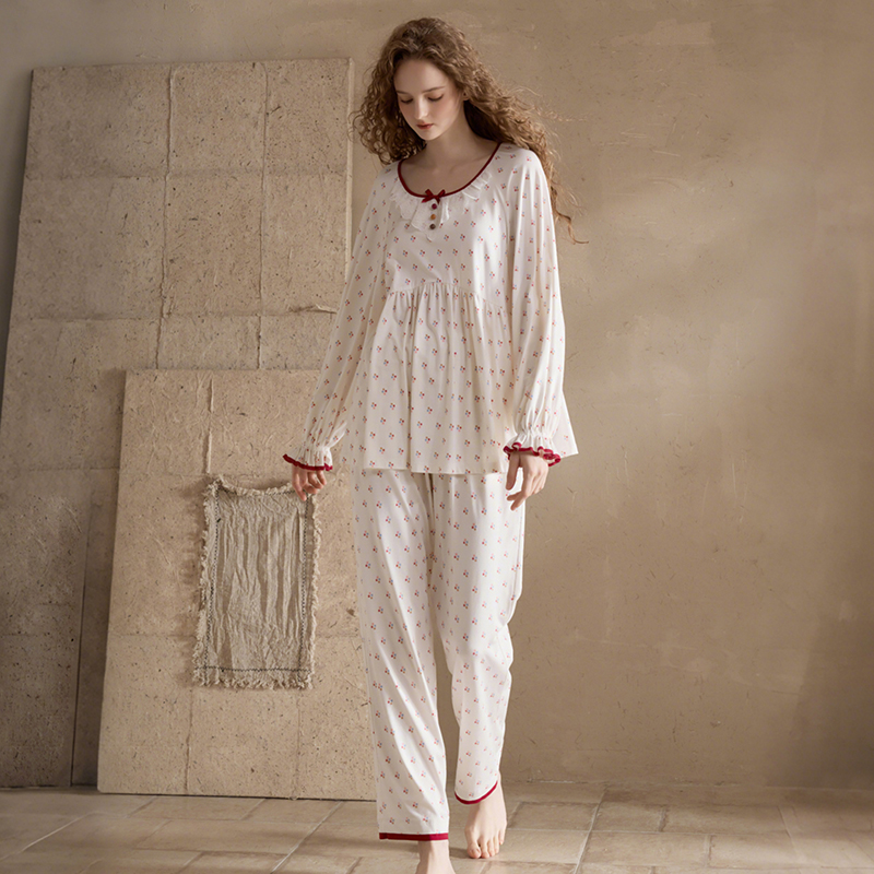 【编码301-400号】直播链接宫廷风新款睡衣女家居服套装