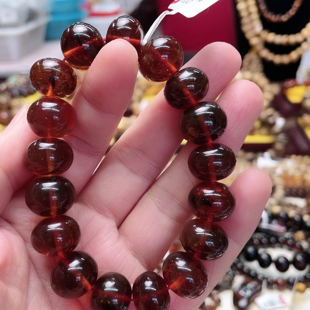 琥珀裸石未镶嵌十五10047