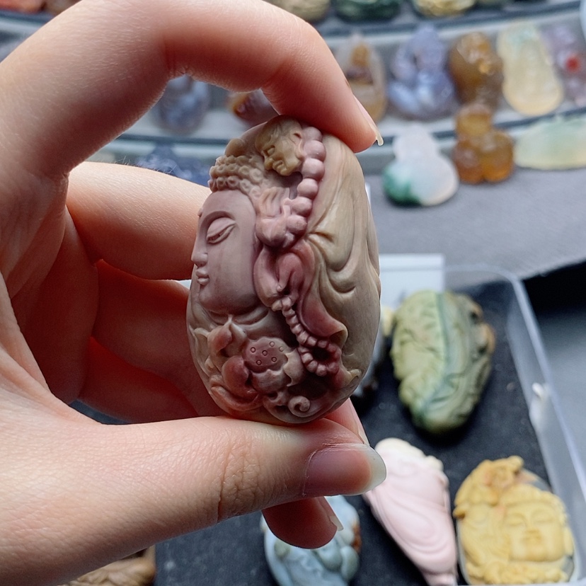 【闪购商品】未镶嵌吊坠定制石英质玉33