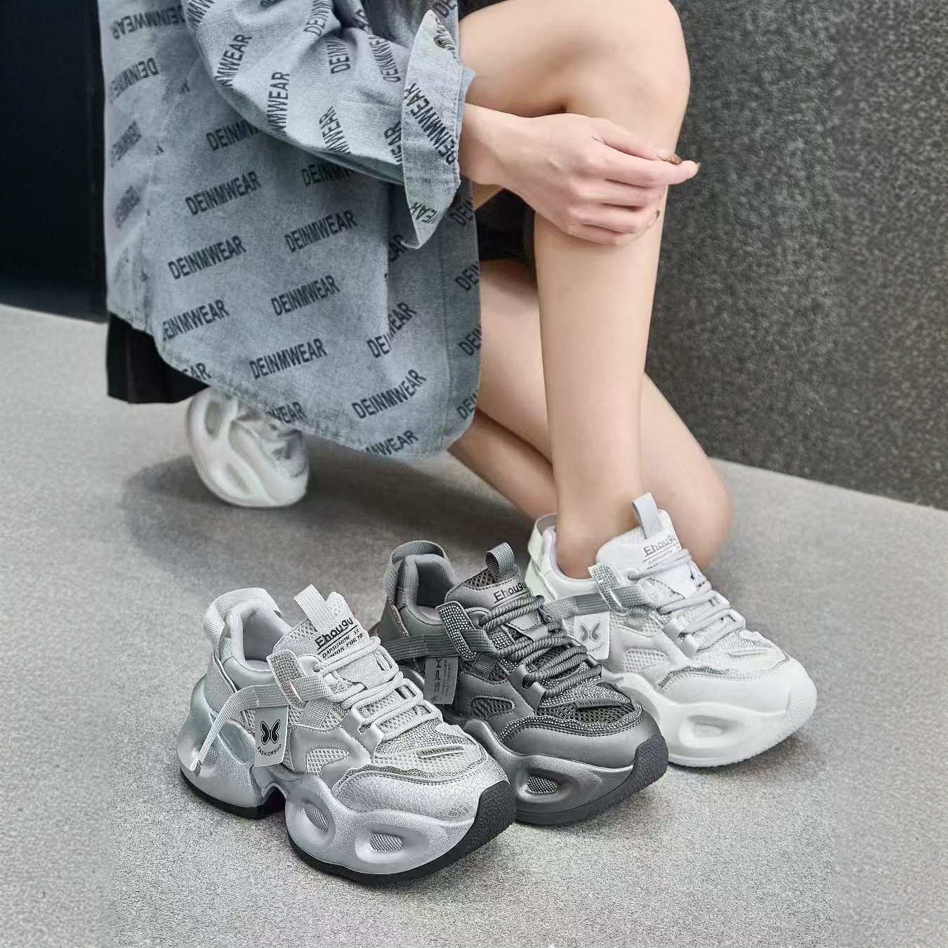 女款休闲时尚老爹鞋228-2