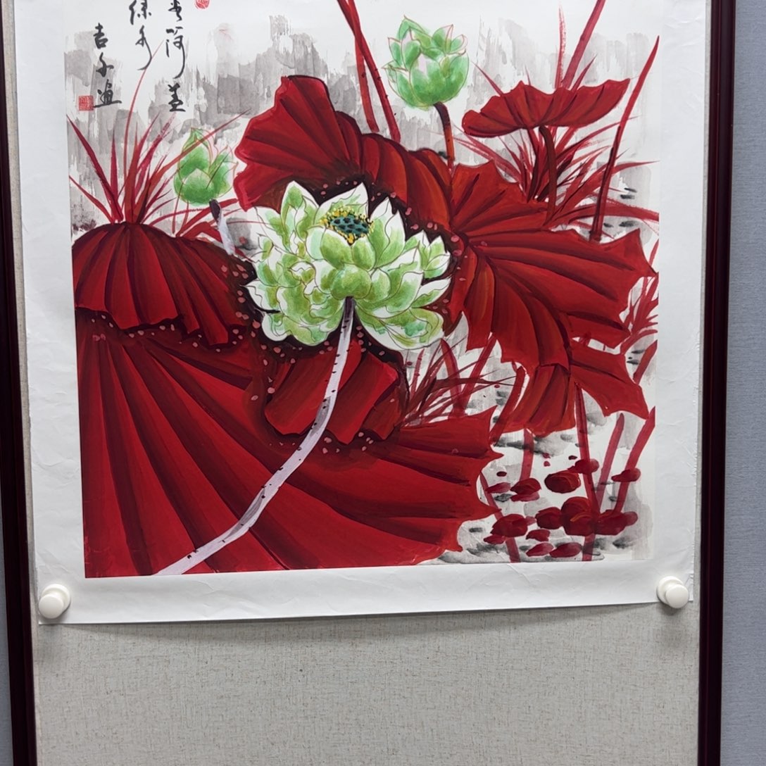 国画亲笔手绘原创
